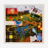 Jennifer Bartlett, Summer (from The Four Seasons portfolio), 1993, screenprint in colors on Kurotani Hosho