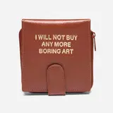 John Baldessari, I will not buy anymore boring art