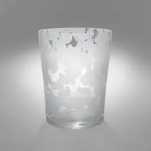 Arturo Herrera, Wine Bucket/Vase, 1998, hand-blown crystal