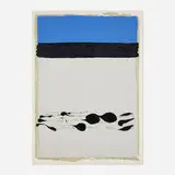Adja Yunkers, Passages des soupirs, 1973, screenprint in colors