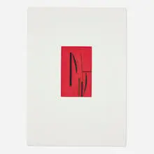 Stephen Edlich, Season I Autumn I, 1992, etching in colors