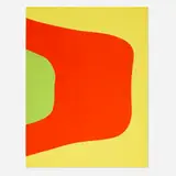 Charles Hinman, Print Collage (from the New York International portfolio), 1965, screenprint in colors with collage