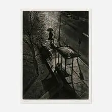 Arthur Werger, Delayed, 2004, mezzotint