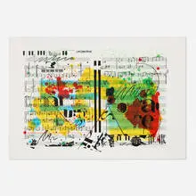 Bolivia by Sam Middleton, 1999, lithograph in colors, sold Nov 2024