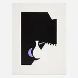 Patrick Caulfield, Lung Ch’uan Ware and Black Lamp (from the White Ware series)