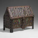 Alfred-Louis-Achille Daguet, Art Nouveau jeweled casket