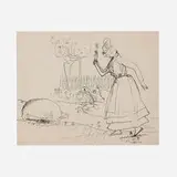 Carl Sprinchorn, Woman with Pig