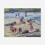 Francesco J. Spicuzza, Beach Scene