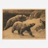 Herbert Dicksee, In the Silent North, etching