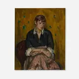 Louis Ritman, Sketch for Meditation (Young Woman)