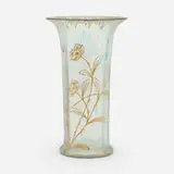 Loetz, Delphi vase, c. 1899, hand-blown glass, gilt enamel