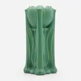 Fernand Moreau for Teco Pottery, Lotus vase, model 423
