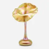Quezal, Jack-in-the-Pulpit vase