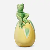 Vase with frog by Royal Hickman for Royal Haeger, sold Oct 2022
