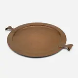 Tray, model 222 by Stickley Brothers, c. 1910, hammered copper, sold Oct 2022