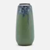 Charles S. Todd for Rookwood Pottery, Vellum vase with a band of floral decoration