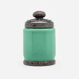 Humidor by Rookwood Pottery, sold Oct 2022