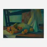 C. Daniel, Still Life, oil on board