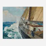 Charles Vickery, Headed Home, oil on canvas
