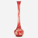 Groseilles Rouges (Red Currants) vase by Émile Gallé, sold Oct 2022
