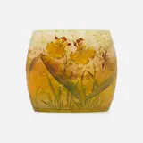 Daum, Pillow vase with orchids