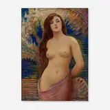 Carl E. Wallin, Siren, 1934, oil on board