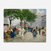 Paul Fischer, København (Copenhagen), 1929, oil on canvas