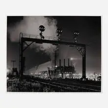 Ghost Train Passenger by O. Winston Link, gelatin silver print, sold Feb 2021