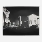 O. Winston Link, Birmingham Special Gets the Highball at Rural Retreat, Virginia, gelatin silver print