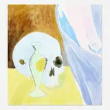 Paul Heyer, Skull After El Greco (Version 1: Art Class), 2016, oil on canvas