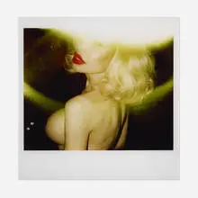 Jeremy Kost, Sunburst (Amanda Lepore), 2008, c-print mounted on mirrored plexiglass and aluminum