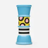 Nathalie du Pasquier, Carrot vase, 1985, glazed ceramic