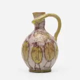 Pitcher by Guido Gambone, c. 1955, glazed stoneware, sold Feb 2021