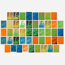 Peter Holbrook, Collection of forty-six works, 1967, screenprint in colors