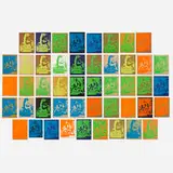 Peter Holbrook, Collection of forty-six works, 1967, screenprint in colors