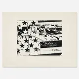 Robert Stiegler, Untitled, 1970, screenprint