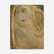 Jamali, Untitled, c. 1995, pastel on paper