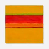 Lorna Wilson, Illuminations No. 1 (Yellow), c. 1995, gouache on board