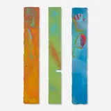 Gaetano Pesce, Locker doors from TBWA\Chiat\Day, set of three, 1995, acrylic on wood