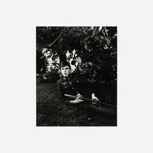 Herbert, A Sentry (Off Duty), Siebenbürgen by Collier Schorr, 2001, gelatin silver print, sold Feb 2021