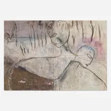 Jamali, Untitled, c. 1995, ink and acrylic on paper