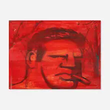 Robert Loughlin, Untitled, acrylic on wood panel