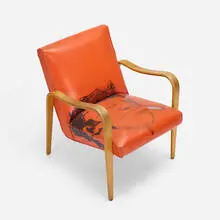 Robert Loughlin, Neal Cassidy Bus Seat of Further, acrylic on found object