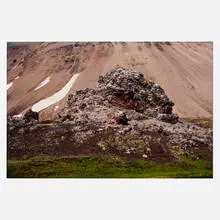 Iceland Series #9 by Ólafur Elíasson, 2000, c-print, sold Feb 2021