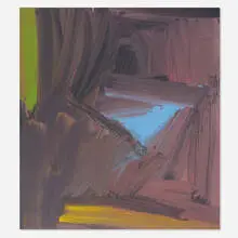 Edvins Strautmanis, Morning Shadows, 1972, acrylic on canvas