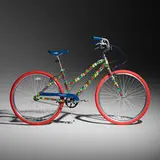 Marimekko for Target, Limited Edition bicycle, 2016, enameled aluminum, aluminum, enameled steel, rubber, vinyl