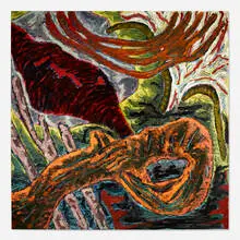 Gregory Amenoff, Falling in Memory, 1985, oil on canvas