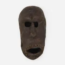 African, Mask, carved and painted wood