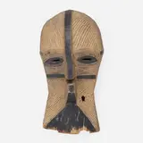 Songye, Kifwebe mask, carved and painted wood