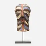 Songye, Kifwebe mask, carved and painted wood